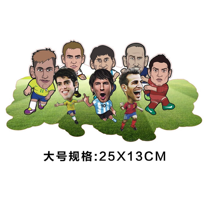 足球动漫人物vs现实球星对比 足球动漫人物vs现实球星对比